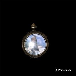 Cedar Creek Eagle Pocket Watch,